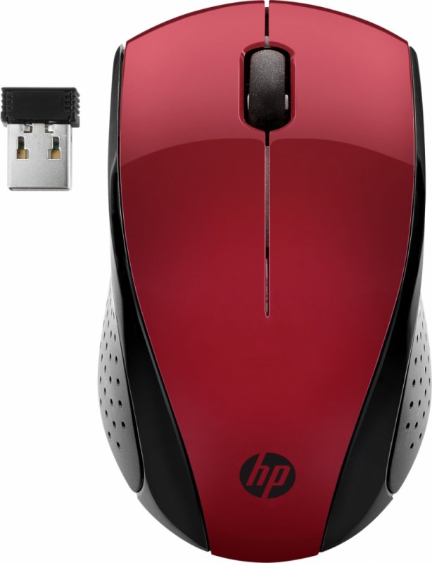 HP 220 Silent wireless mouse/ red - obrázek produktu