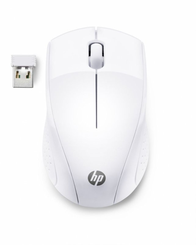 HP 220/ Ergonomická/ Optická/ Bezdrátová USB/ Bílá - obrázek produktu