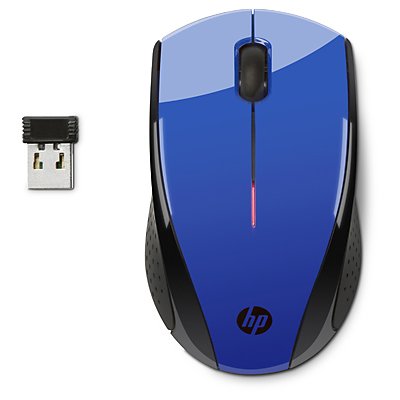 HP Wireless Mouse X3000 Cobalt Blue - obrázek č. 1