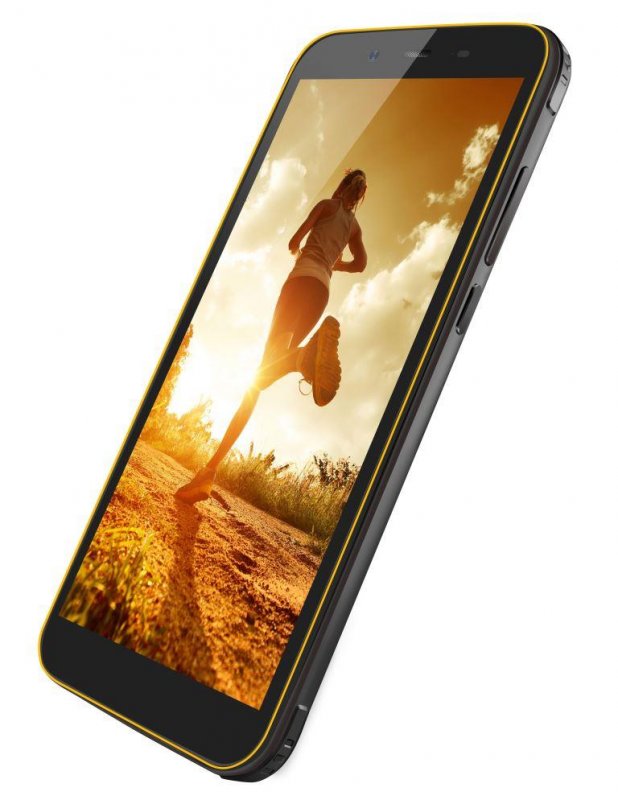 iGET Blackview GBV5500 Pro Yellow odolný telefon, 5,5" HD, 3GB+16GB, DualSIM, 4G, 4400mAh, NFC - obrázek č. 3