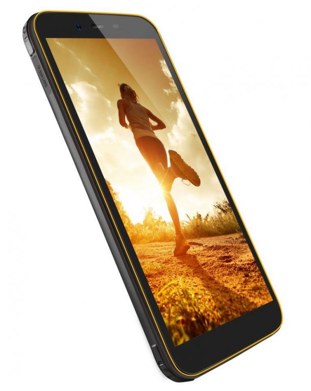 iGET Blackview GBV5500 Pro Yellow odolný telefon, 5,5" HD, 3GB+16GB, DualSIM, 4G, 4400mAh, NFC - obrázek č. 4