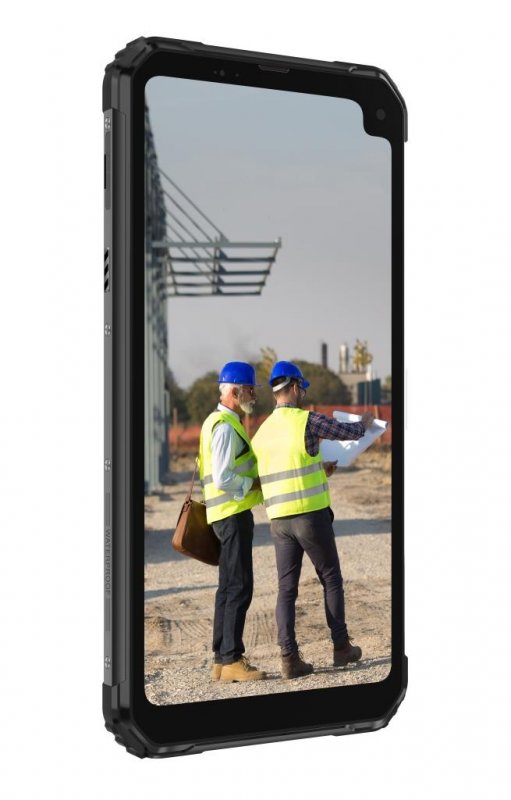 iGET Blackview GBV6100 Black odolný telefon, 6,88" HD, 3GB+16GB, DualSIM, 4G, 5580mAh, NFC, MIL-STD - obrázek č. 1