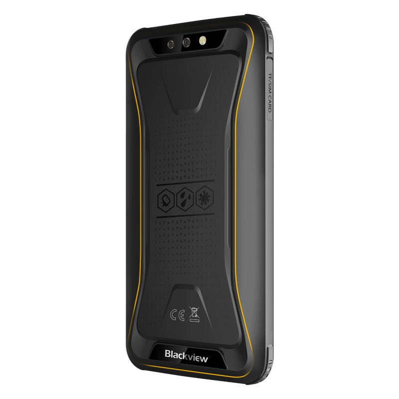 iGET Blackview GBV5500 Plus Yellow odolný telefon, 5,5" HD+, 3GB+32GB, DualSIM, 4G, 4400mAh, NFC - obrázek č. 4