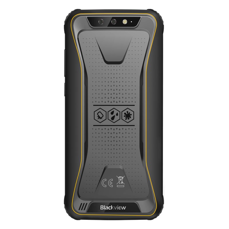 iGET Blackview GBV5500 Plus Yellow odolný telefon, 5,5" HD+, 3GB+32GB, DualSIM, 4G, 4400mAh, NFC - obrázek č. 3
