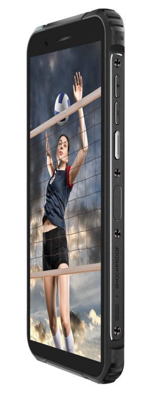iGET Blackview GBV5100 Black odolný telefon, 5,7" HD+ IPS, 4GB+128GB, DualSIM, 4G, 5580mAh, NFC - obrázek č. 1