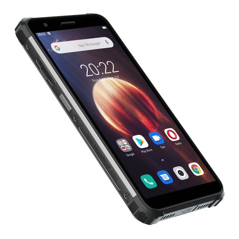 iGET Blackview GBV6600 Black odolný telefon, 5,7" HD+ IPS, 4GB+64GB, DualSIM, 4G, 8580 mAh, NFC - obrázek č. 2