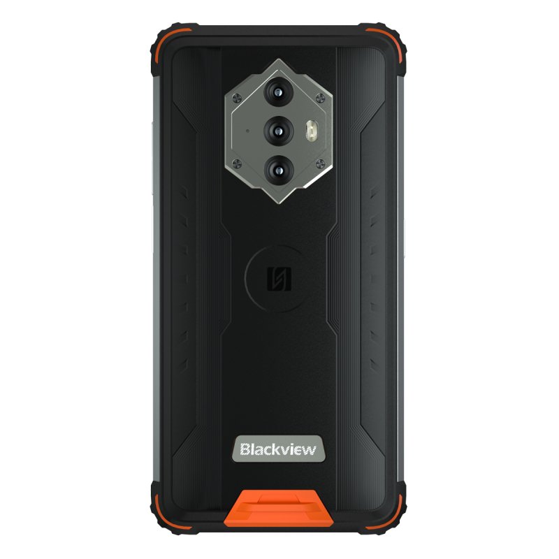 iGET Blackview GBV6600 Orange odolný telefon, 5,7" HD+ IPS, 4GB+64GB, DualSIM, 4G, 8580 mAh, NFC - obrázek č. 1