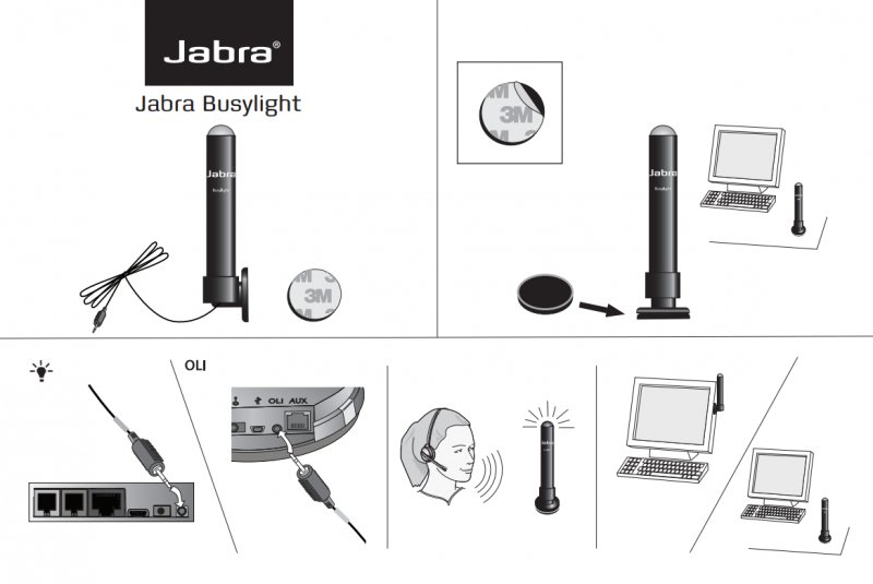 Jabra Busy Light Indicator - obrázek č. 1