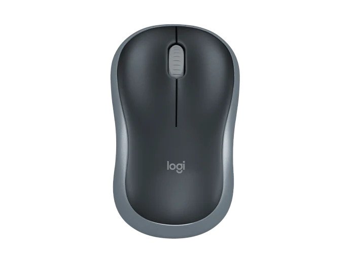 Logitech M185 / Kancelářská / Optická / 1 000 DPI / Bezdrátová USB / Šedá - obrázek č. 1