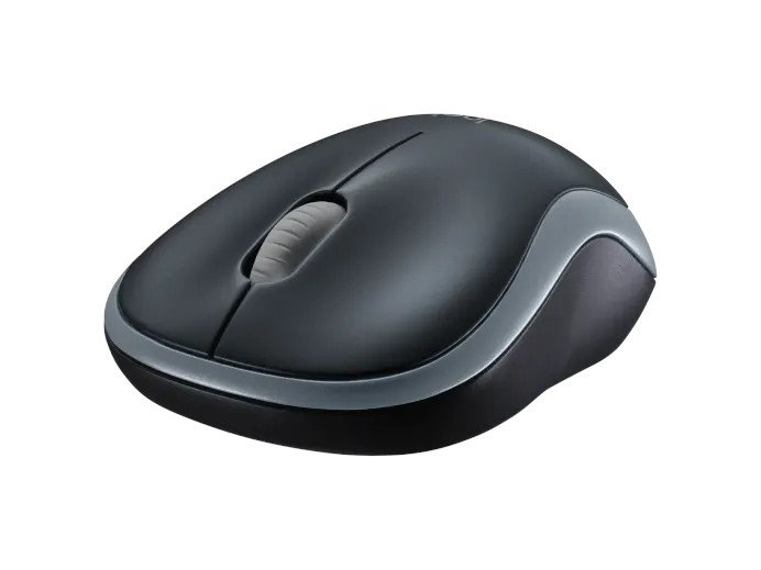 Logitech M185 / Kancelářská / Optická / 1 000 DPI / Bezdrátová USB / Šedá - obrázek č. 3