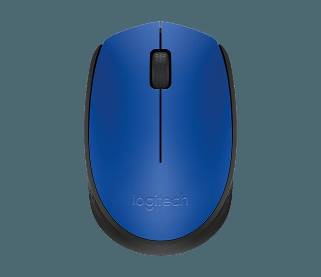 myš Logitech Wireless Mouse M171, modrá - obrázek produktu