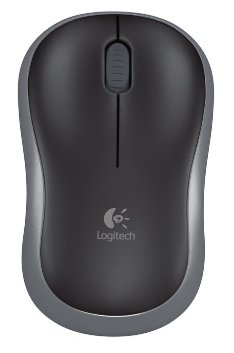 Logitech M185 nano / Kancelářská / Optická / 1 000 DPI / Bezdrátová USB / Šedá - obrázek č. 2
