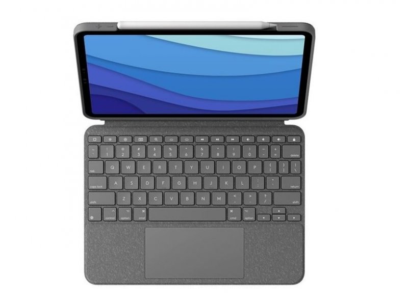 Logitech Combo Touch for iPad Pro 11-inch (1st, 2nd, and 3rd generation) - GREY - US layout - obrázek č. 4