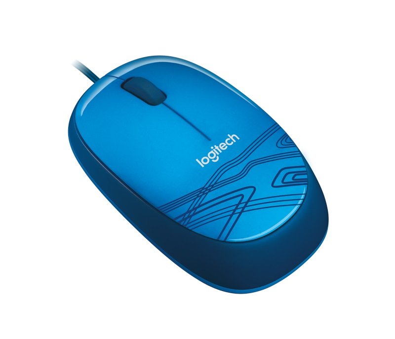 myš Logitech M105 Mouse Blue, USB v2 - obrázek produktu