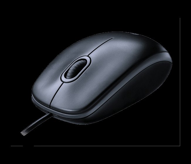 Logitech M90 / Kancelářská / Optická / 1 000 DPI / Drátová USB / Černá - obrázek č. 1