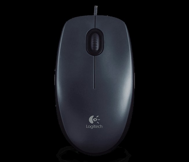 Logitech M90 / Kancelářská / Optická / 1 000 DPI / Drátová USB / Černá - obrázek č. 3