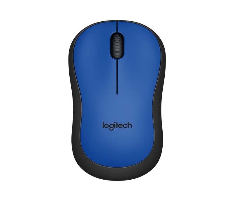 Logitech M220/ Kancelářská/ Optická/ Bezdrátová USB/ Modrá - obrázek produktu