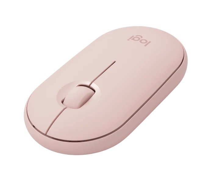 Logitech Pebble M350/ Cestovní/ Optická/ Bezdrátová USB + Bluetooth/ Růžová - obrázek produktu