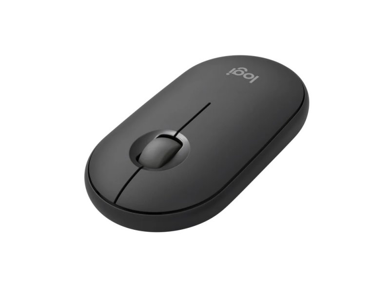 Logitech Pebble Mouse 2 M350s/ Cestovní/ Optická/ 4 000 DPI/ Bezdrátová Bluetooth/ Grafitová - obrázek č. 3