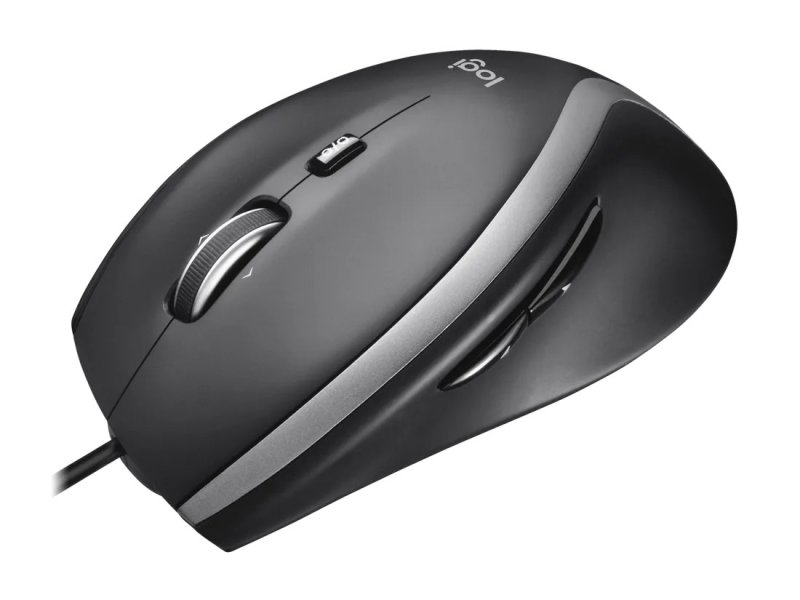 Logitech M500s / Kancelářská / Optická / Pro praváky / 4 000 DPI / Drátová USB / Černá - obrázek č. 3