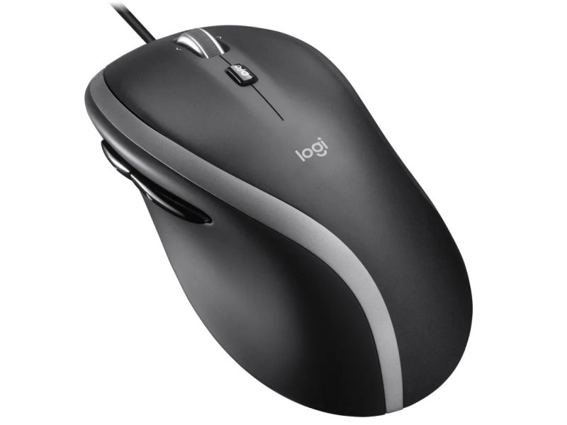 Logitech M500s / Kancelářská / Optická / Pro praváky / 4 000 DPI / Drátová USB / Černá - obrázek č. 1