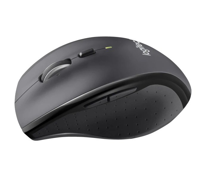 Logitech Marathon M705 / Kancelářská / Optická / Pro praváky / 1 000 DPI / Bezdrátová USB / Černá - obrázek č. 2