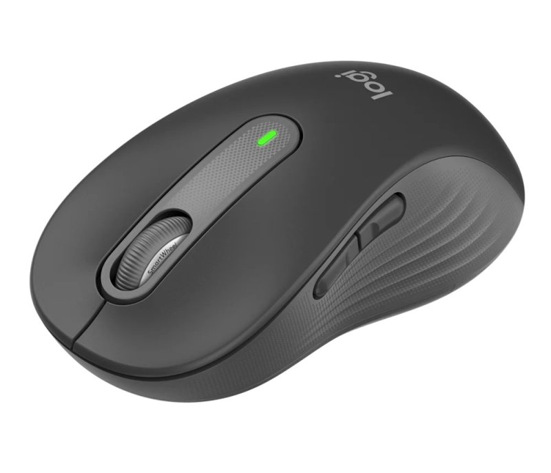 Logitech M650 L For Business / Kancelářská / Optická / Pro praváky / 4 000 DPI / USB+BT / Šedá - obrázek č. 3