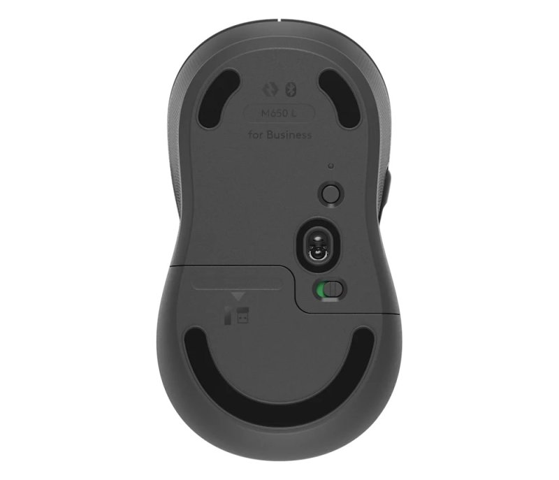 Logitech M650 L For Business / Kancelářská / Optická / Pro praváky / 4 000 DPI / USB+BT / Šedá - obrázek č. 4