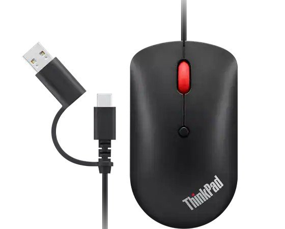 Lenovo ThinkPad/ Cestovní/ Optická/ Drátová USB/ Černá - obrázek produktu