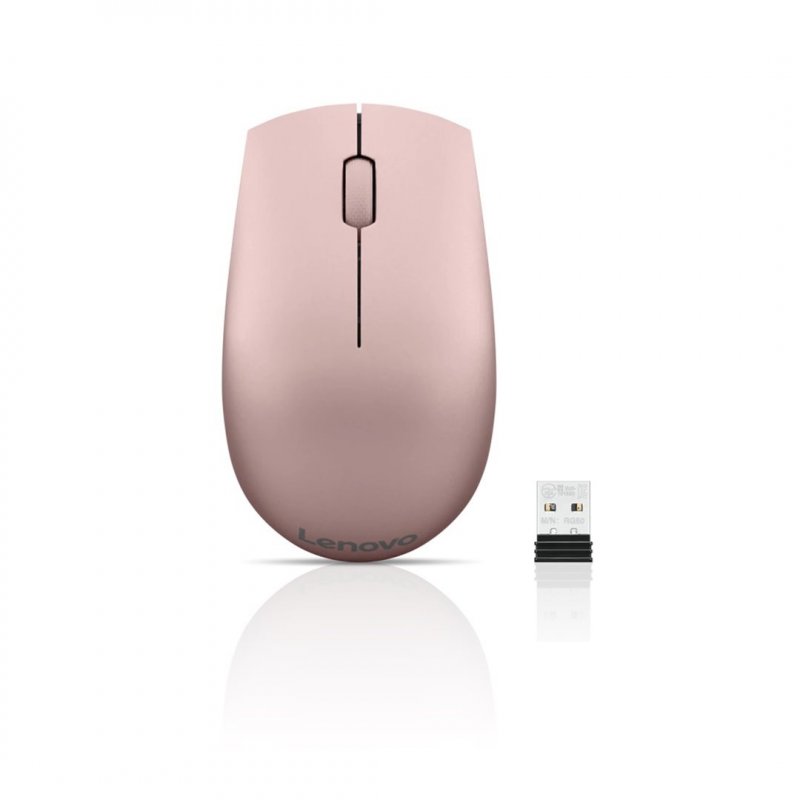 Lenovo 520 Wireless Mouse Sand Pink - obrázek č. 1