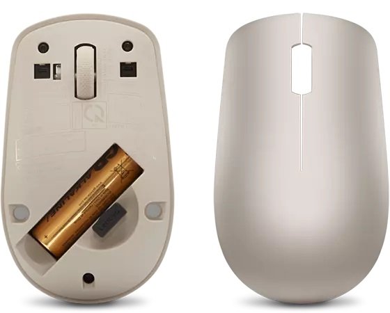 Lenovo 530 / Cestovní / Optická / 1 200 DPI / Bezdrátová USB / Almond - obrázek č. 3