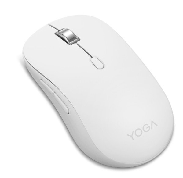 Lenovo Yoga / Kancelářská / Optická / 1 600 DPI / Bezdrátové Bluetooth / Bílá - obrázek č. 2