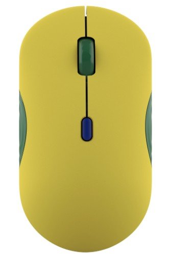 Lenovo 350 Fan edition - Brazílie / Kancelářská / Optická / 1 600 DPI / Bezdrátové Bluetooth / Žlutá - obrázek produktu