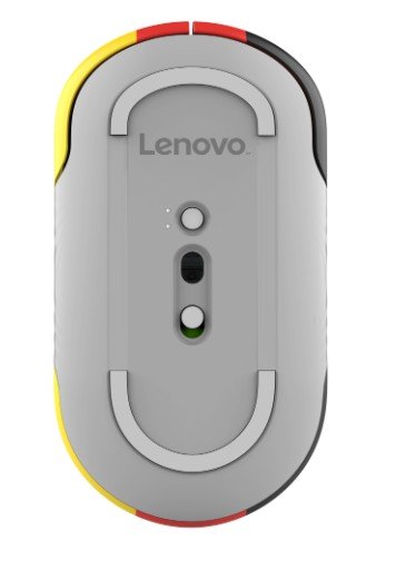 Lenovo 350 Fan edition - Německo / Kancelářská / Optická / 1 600 DPI / Bezdrátové Bluetooth / Černá - obrázek č. 1