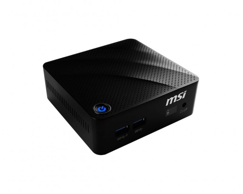 MSI Cubi N Celeron N4000/ 4GB/ 64 SSD/ INT/ W10P černý - obrázek č. 2