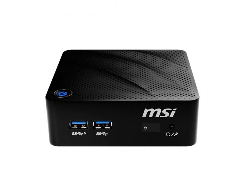 MSI Cubi N Celeron N4000/ 4GB/ 64 SSD/ INT/ W10P černý - obrázek č. 1