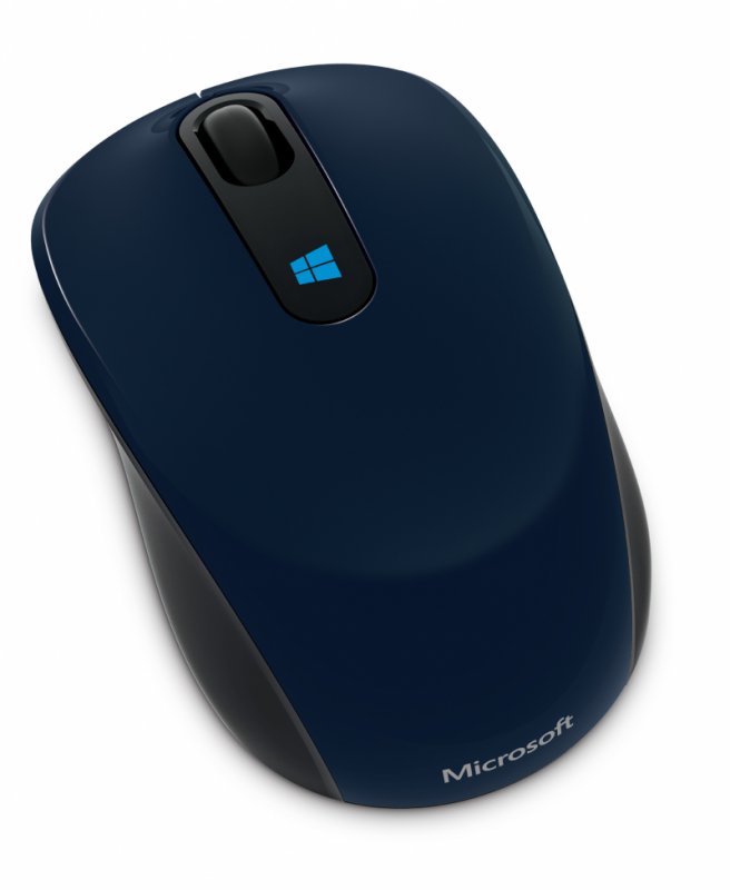 Microsoft Sculpt Mobile Mouse Wireless, Wool Blue - obrázek č. 1