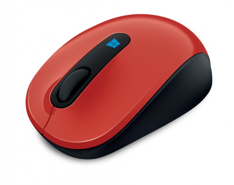Microsoft Sculpt Mobile Mouse Wireless, Flame Red - obrázek č. 3