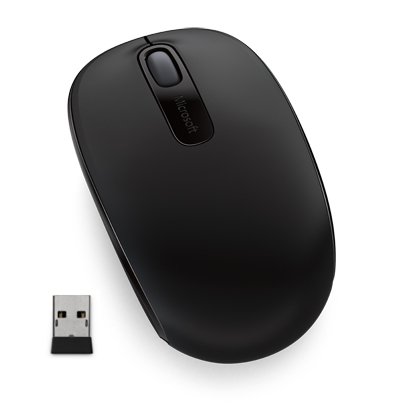Microsoft 1850/ Cestovní/ Optická/ Bezdrátová USB/ Černá - obrázek produktu