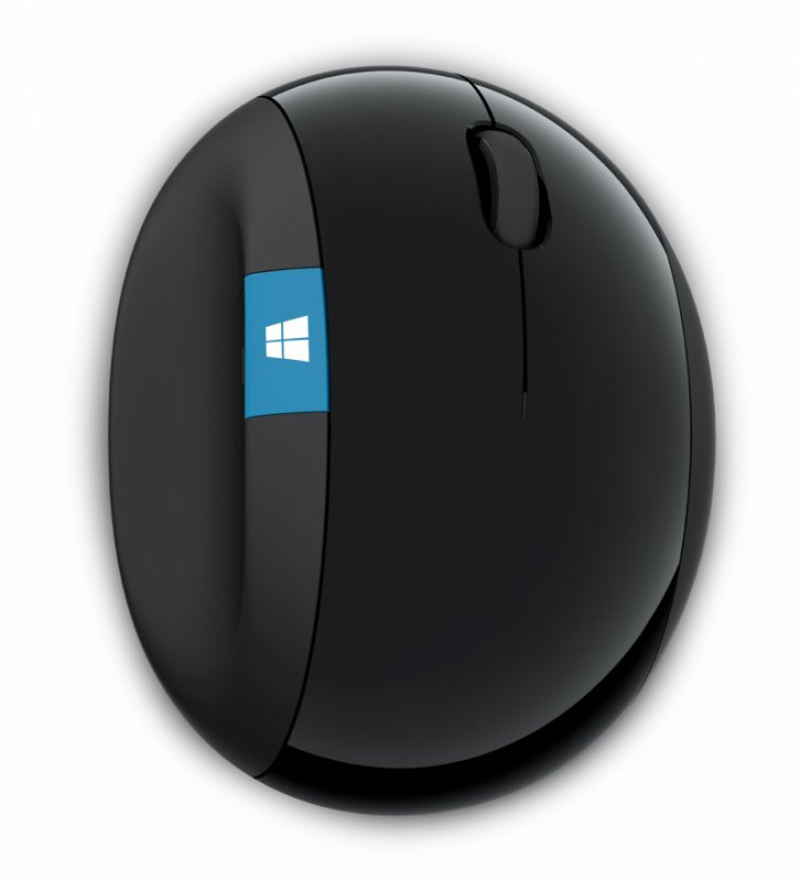Microsoft Sculpt/ Ergonomická/ Blue Track/ Bezdrátová USB/ Černá - obrázek č. 2