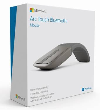 Microsoft Arc Touch Bluetooth 4.0 Mouse, šedá - obrázek č. 7