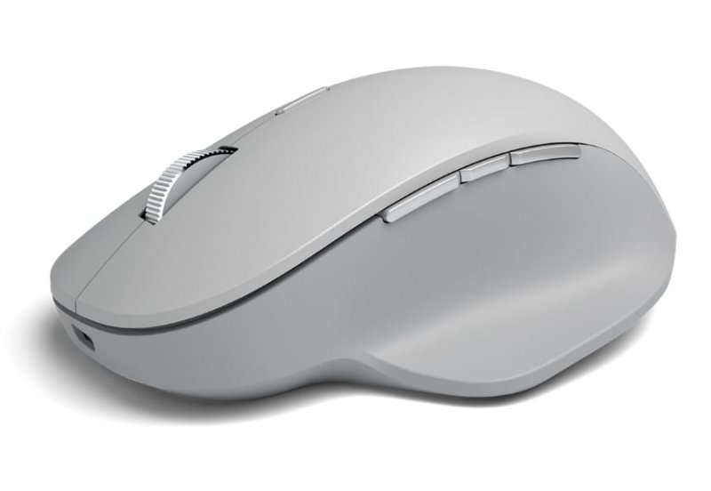 Microsoft Surface Precision Mouse/ Ergonomická/ Laserová/ Drátová+bezdrátová/ Šedá - obrázek produktu