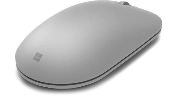 Microsoft Surface Sighter Mouse/ Kancelářská/ Blue Track/ Bezdrátová Bluetooth/ Šedá - obrázek č. 1