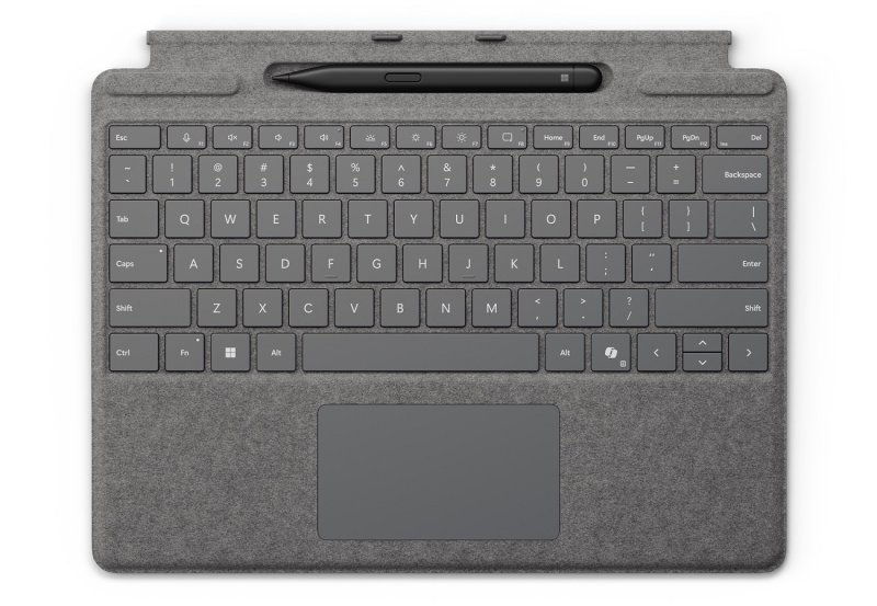 Microsoft Surface Pro Keyboard + Slim Pen 2 Bundle (Platinum), CZ&SK - obrázek č. 1