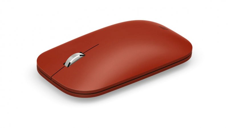 MS Surface Mobile Mouse Bluetooth, COMM, Poppy Red - obrázek produktu