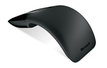 Microsoft Arc Touch Mouse/ Cestovní/ Blue Track/ Bezdrátová USB/ Černá - obrázek č. 1