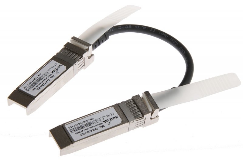 MaxLink 10G SFP+ DAC kabel, pasivní, DDM, cisco comp., 0,2m - obrázek produktu