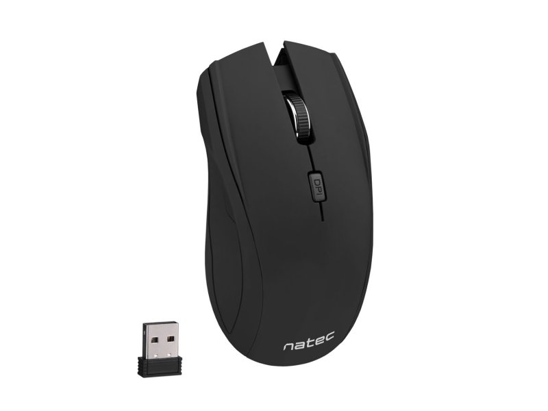 NATEC tichá bezdrátová myš BLACKBIRD 1600 DPI - obrázek produktu