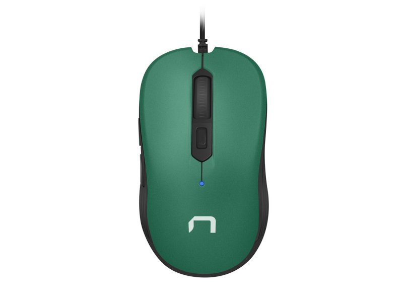 NATEC optická myš DRAKE 3200 DPI, černo-zelená - obrázek produktu