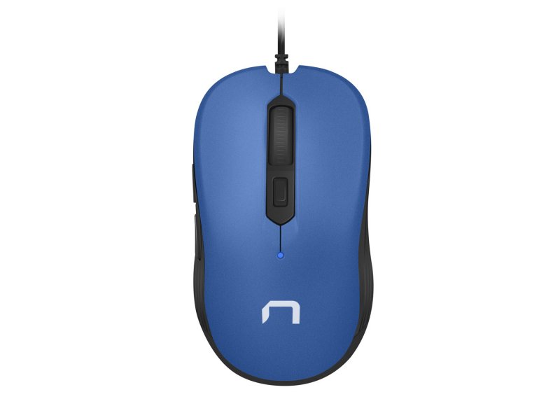 NATEC optická myš DRAKE 3200 DPI, černo-modrá - obrázek produktu